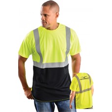 Birdseye, Hi-Viz Pocket T-Shirt, Black Front Bottom GHIVZBB Birdseye, Hi-Viz Pocket T-Shirt, Black Front Bottom GHIVZBB