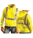 Hi-Viz, Lightweight Pullover Hoodie GHDIL