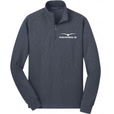 Port Authority slub Fleece 1/4 Zip Pullover GF295 Port Authority slub Fleece 1/4 Zip Pullover GF295